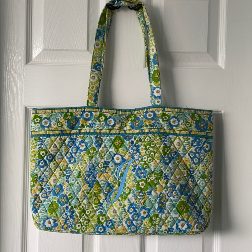 Handbag with “j” initial